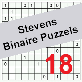 Binaire Puzzels 18