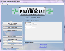 Trainee Pharmacist Software UK