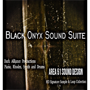 Black Onyx Sound Suite- Piano, Rhodes, Synth and Drums