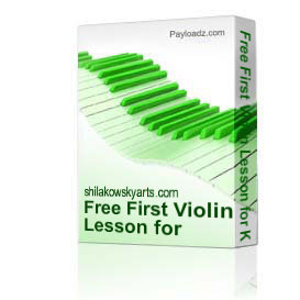 Free First Violin Lesson for Kids with 1 month enrollment
