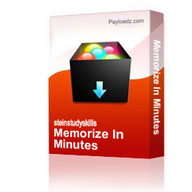 Memorize In Minutes