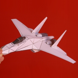 Paper Su-27 White
