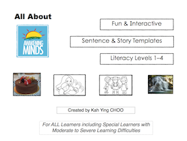 All About Awakening Minds’ Fun and Interactive Sentence and Story Templates (Literacy Levels 1–4)