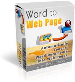 Word To Web Page