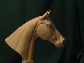 Carving a Horse's Head Video DL