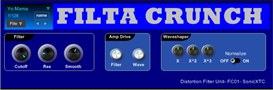 Free Vst plugin Filta Crunch