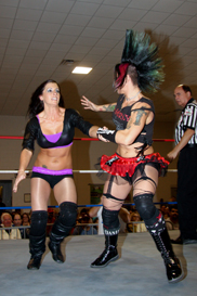 Ladies Pro Wrestling Santana Garrett vs. Christina Von Eerie