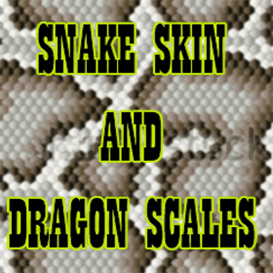 Snakeskin & Dragon Scales Airbrushing