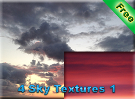4 Sky Textures1 for free
