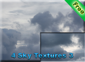 4 Sky Textures 3 for free