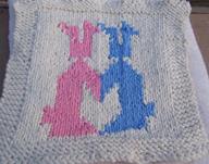 Bunnies in Love Colorwork