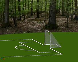 Childs' First Soccer Goal
