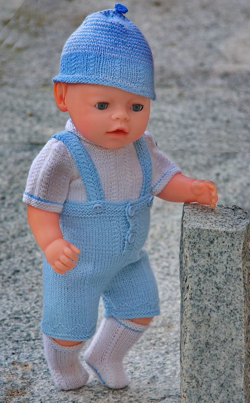 DollKnittingPatterns - 0080D STIAN - PANTS, BLOUSE, HAT AND SOCKS Crafting ...