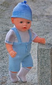 DollKnittingPatterns - 0080D STIAN - PANTS, BLOUSE, HAT AND SOCKS