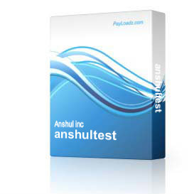 anshultest