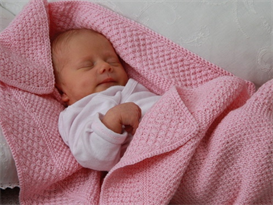 BabyKnittingPatterns - 0001B SOFIA - Baby Blanket