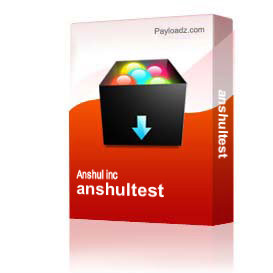 anshultest