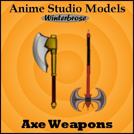 Anime Studio:  Axe Weapons