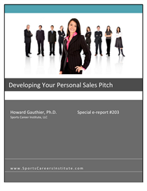 Download the Education eBooks | Developing Your Personal Sales Pitch