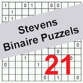 Binaire Puzzels 21