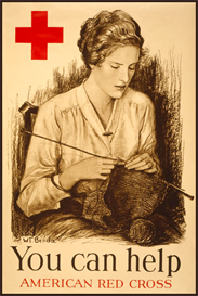You Can Help - American Red Cross Military Art