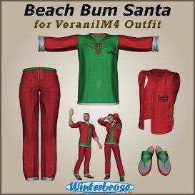 Beach Bum Santa for VeranilM4