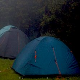 Rain on a Tent
