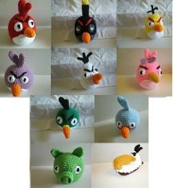 Angry Bird Crochet Patterns
