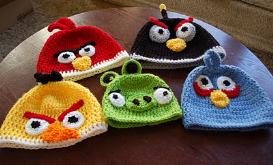 Angry Birds Beanie Crochet Pattern