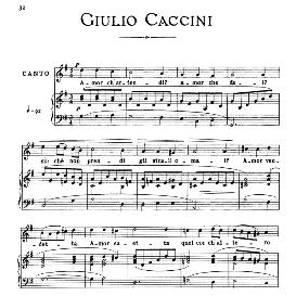 Giulio Caccini: Amor ch'attendi - Evangelina Сheslavskaya ...