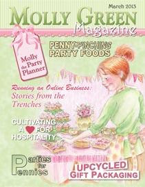 Molly Green Magazine: Plan a Party with Molly in March