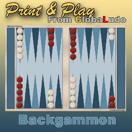 Backgammon Print and Play