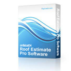 Roof Estimate Pro Software