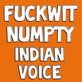 Fuckwit Numpty (Indian Voice)