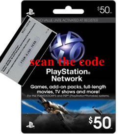 Playstation Network PSN card $50 (USA)