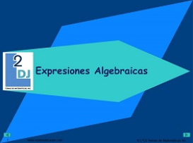 Expresiones Algabraicas