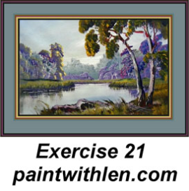 21 Paint a Pretty river