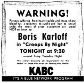 THE BORRIS KARLOFF SHOW