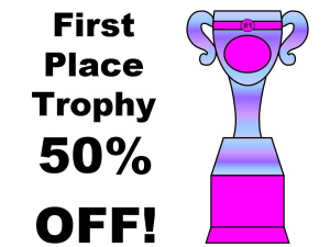 50% Off Favorite Book 1st Place Trophy Templates