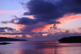 Spectacular sunset