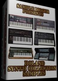 ROLAND SYNTH COLLECTION  -  587 WAV SAMPLES  - JX 3P - JX 8P - SH-1 -