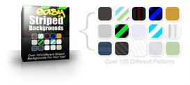 Easy striped backgrounds 100 includes resale rights