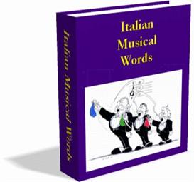 Italian Musical Words