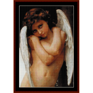 Edge of the Brook 1897 - Bouguereau cross stitch pattern download