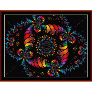 Fractal 111 cross stitch pattern download