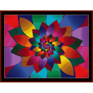 Fractal 62 cross stitch pattern download
