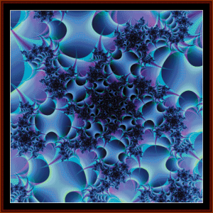 Fractal 73 cross stitch pattern download