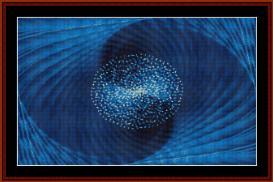 Lone Gypsy Wind 2 - Fractal cross stitch pattern download