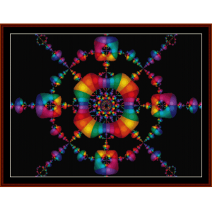 Fractal 129 fine art cross stitch download
