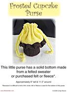 Frosted Cupcake Purse